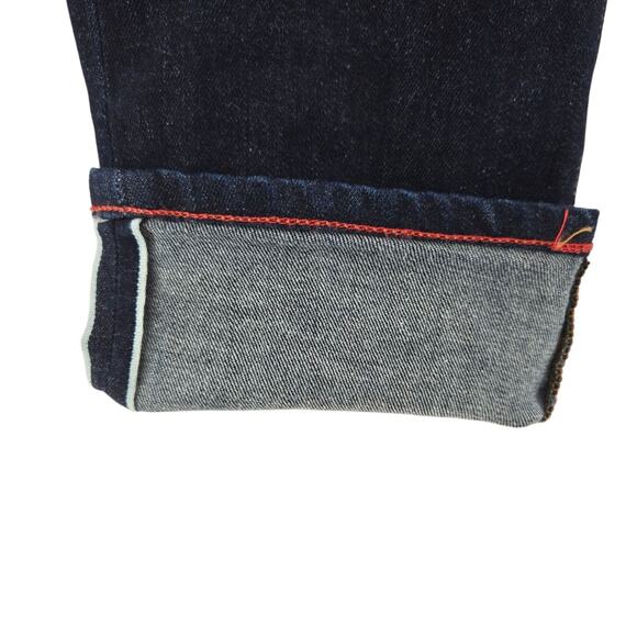 Raleigh Denim x Kate Spade Jeans Womens 26 Dare Straight Leg Mid Rise Dark Wash - Picture 4 of 16